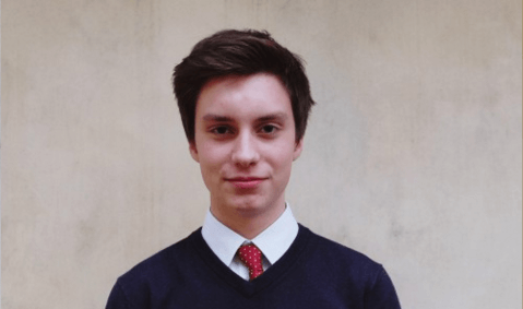 Matěj Brožek, 17 let, Praha – Informační tabule o historických památkách Vinohrad